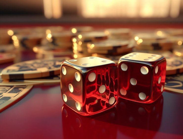 Live Dadu Online table interface on hoki99 slot showing dice roll prediction options